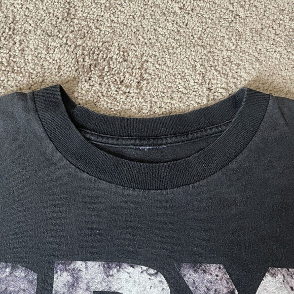 Vintage 90s Wolf Nature Wrap Around Shirt Cry‎ of the Wild Size Large - Picture 3 of 6